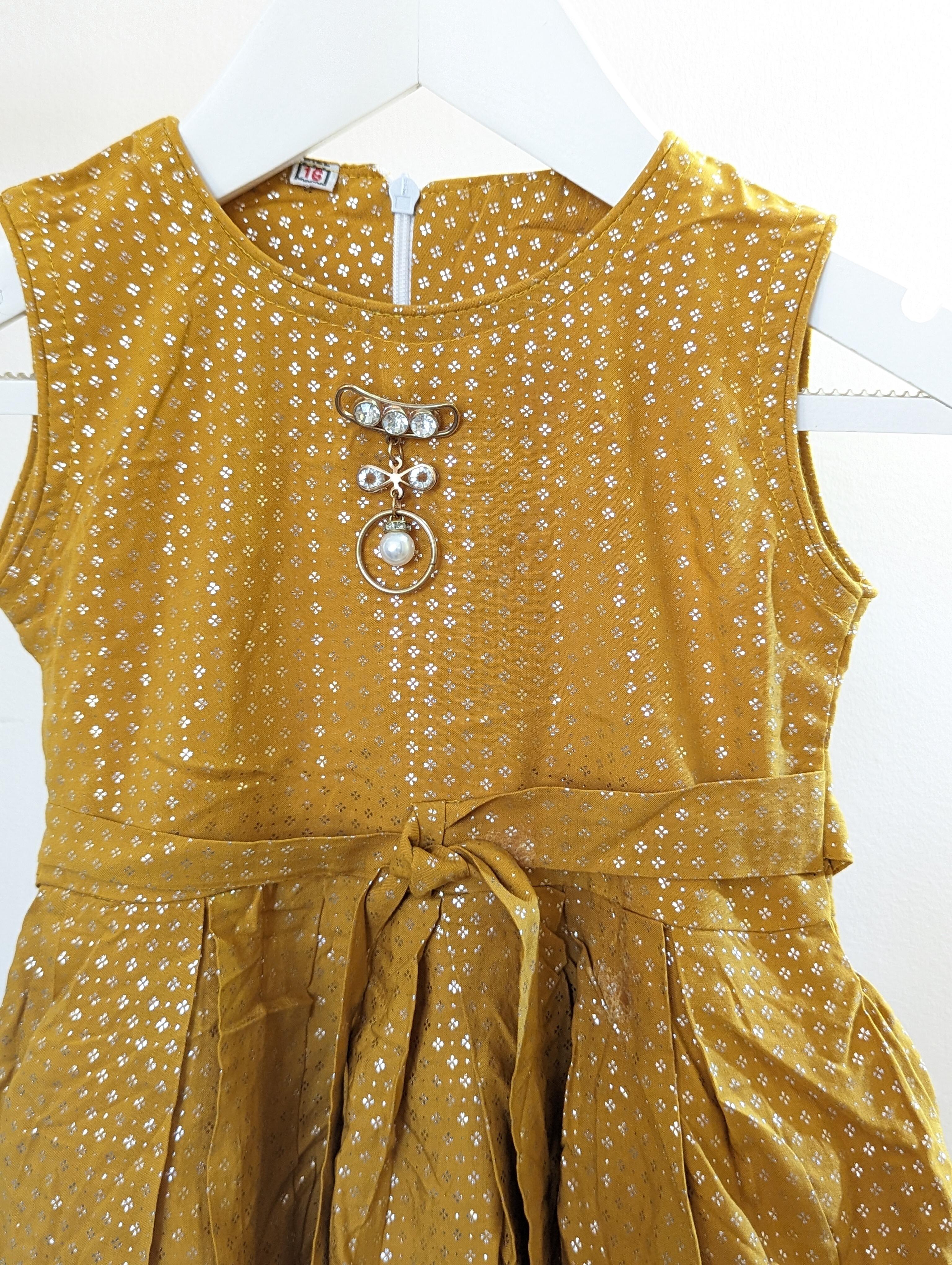 Yellow dress 18 months on sale