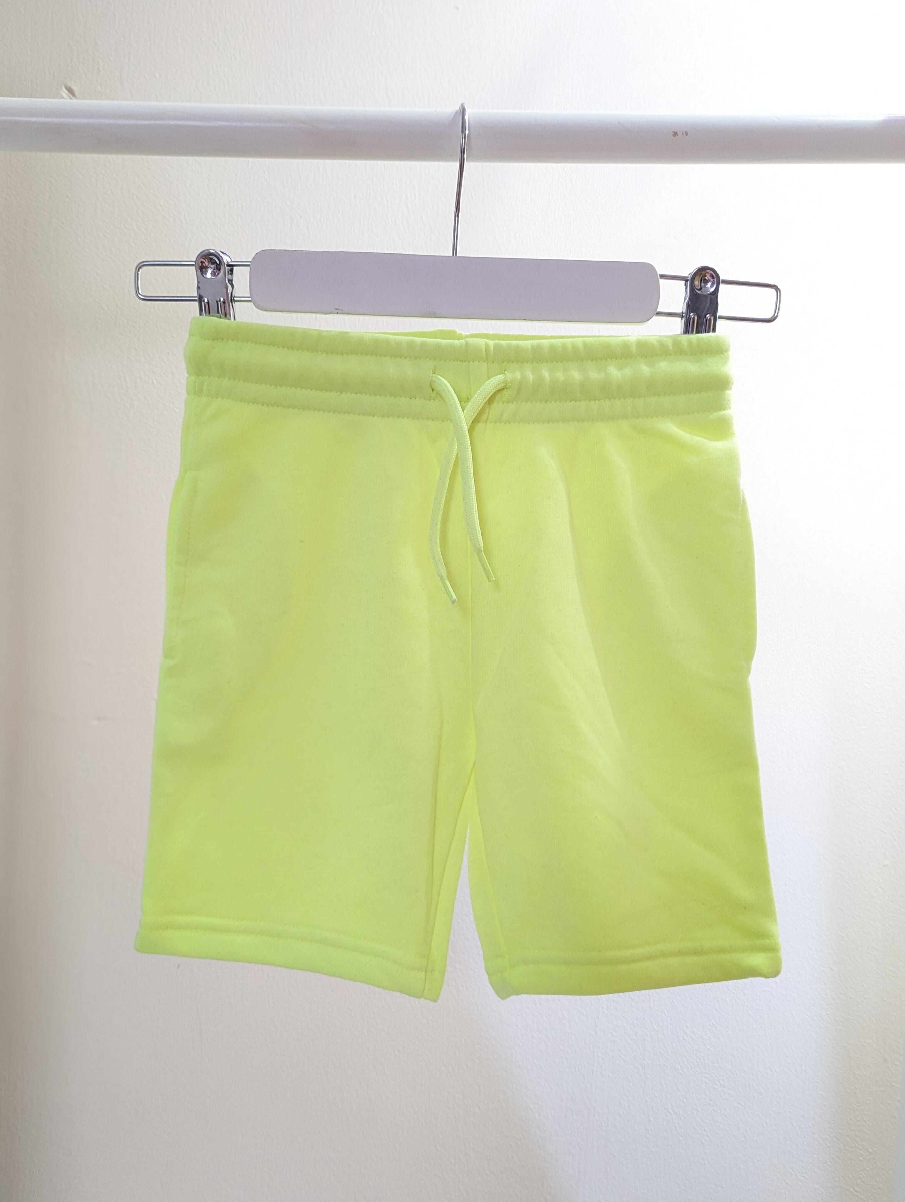 Primark 3 4 Years Bright Yellow Shorts