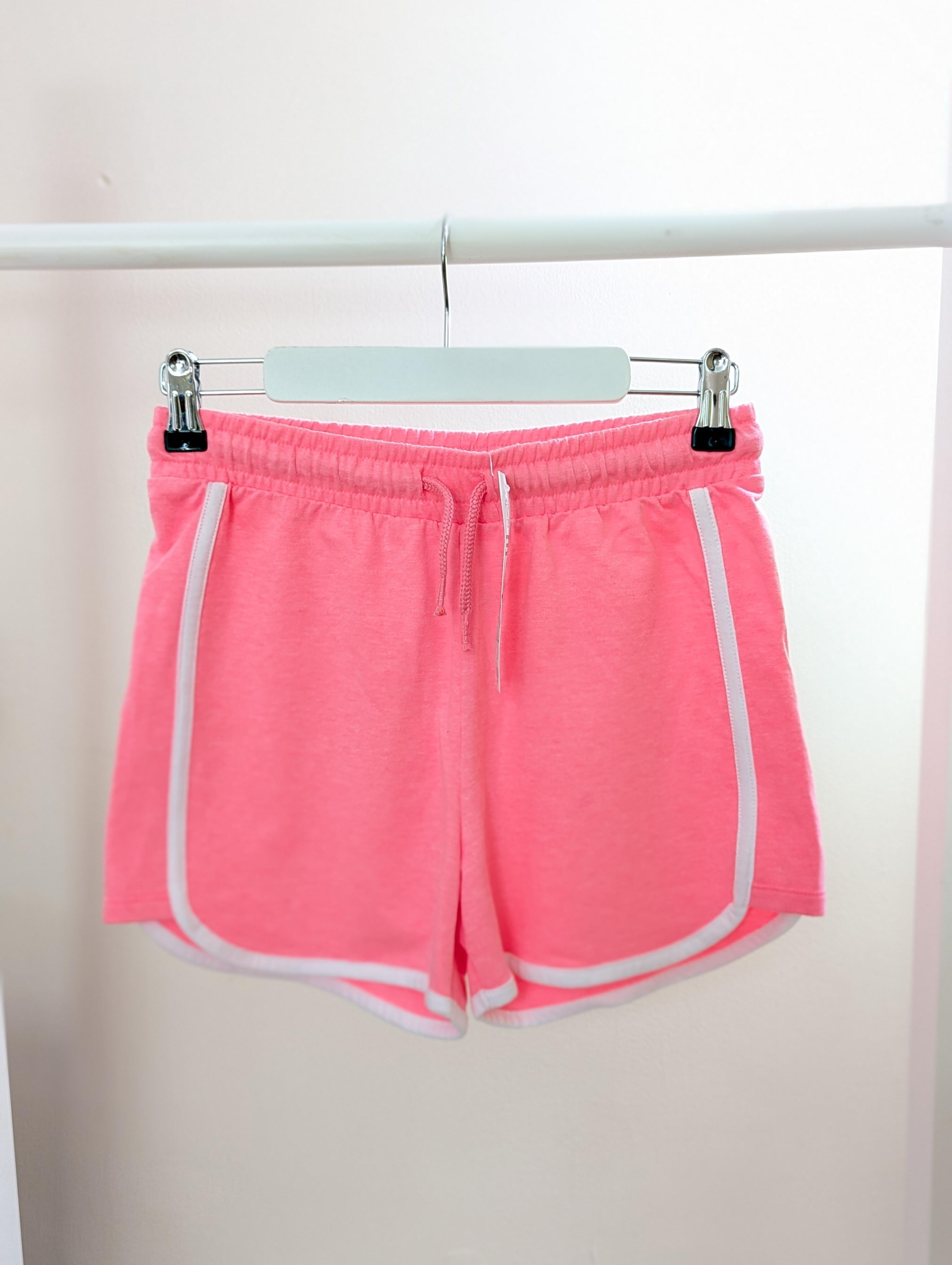 Pink gym shorts best sale