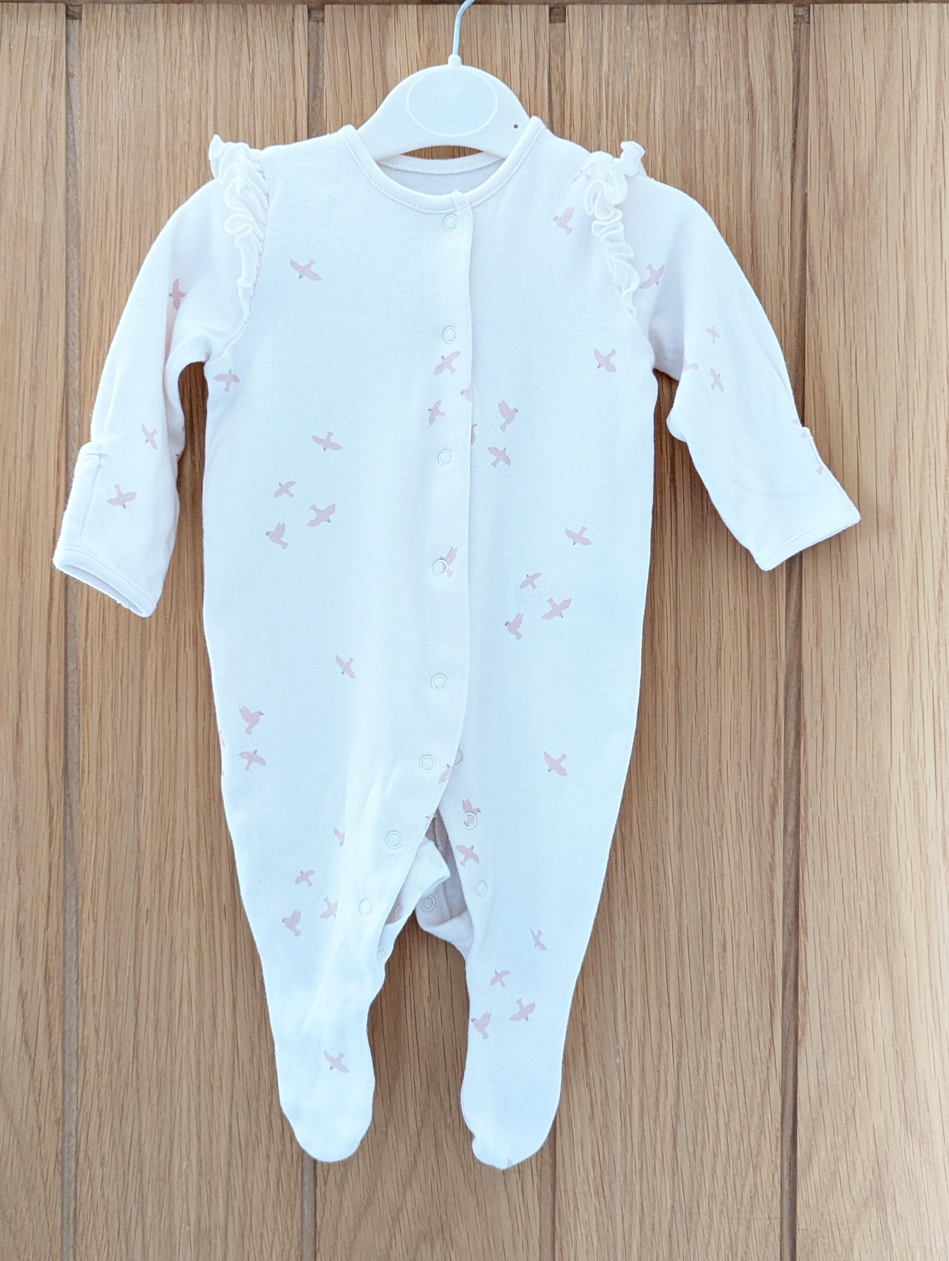 Dylan Abby 0 3 Months Patterned Romper New