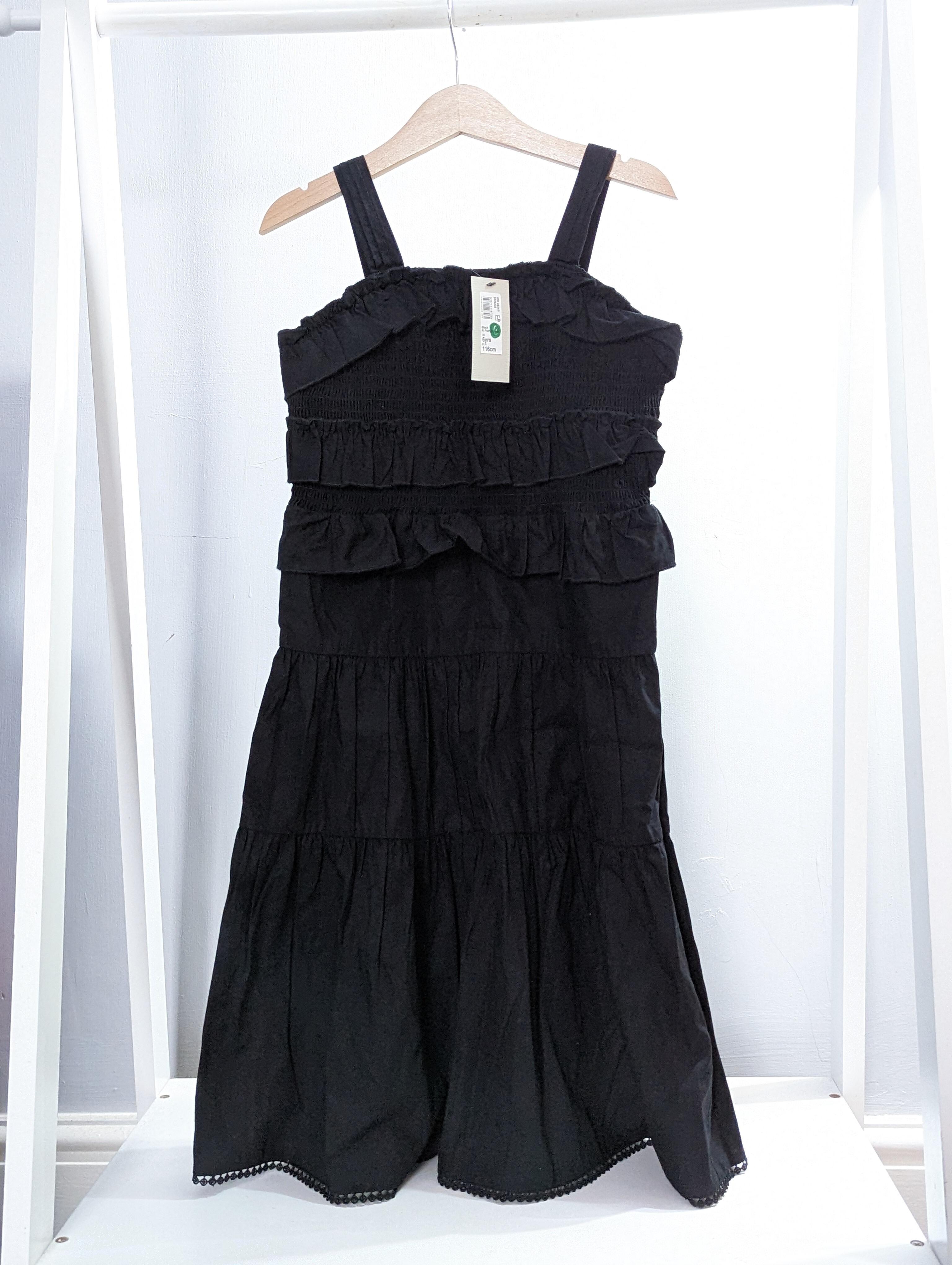River island girls black dress deals