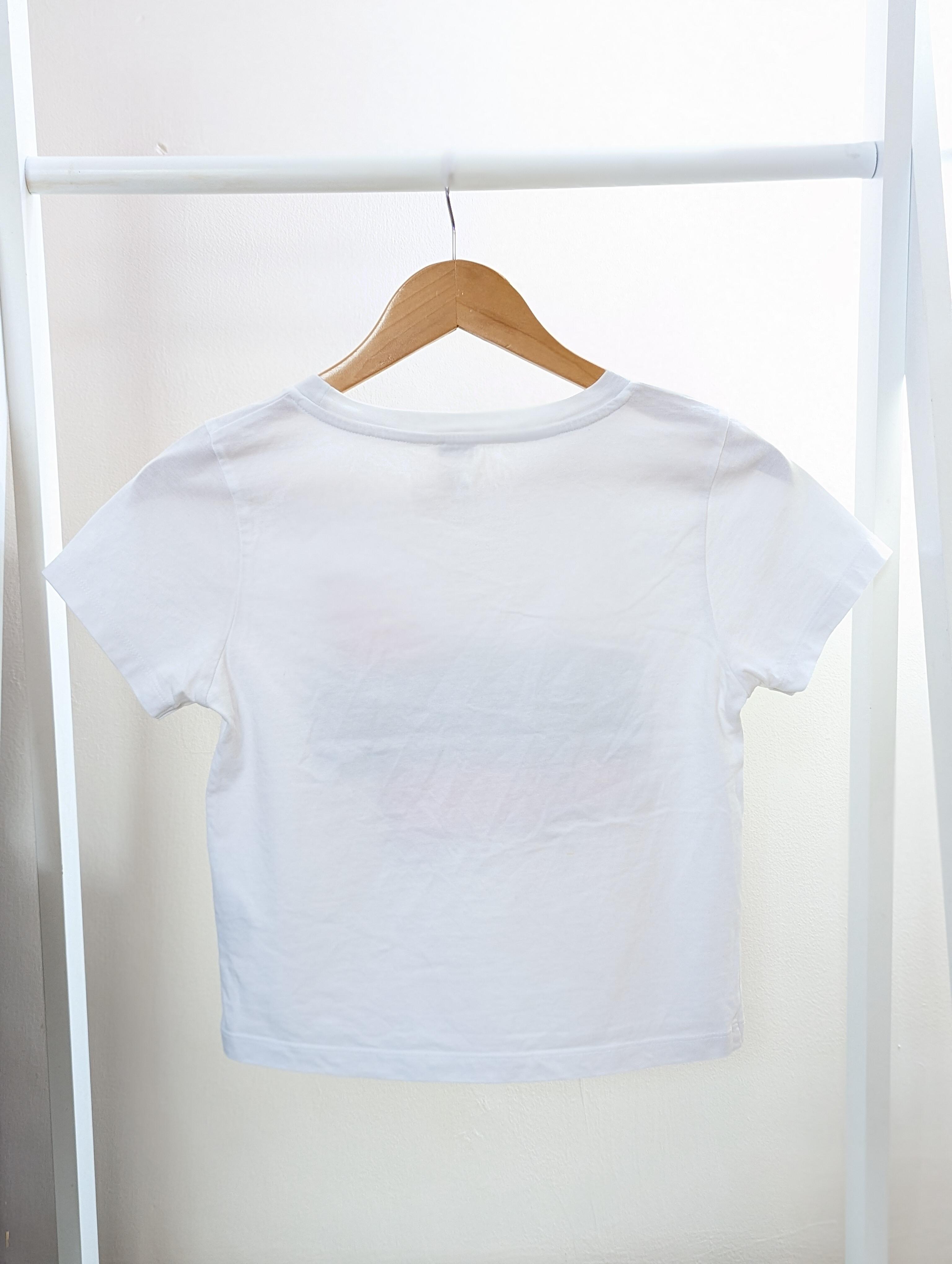 River Island Ladies UK Size 10 White T-shirt