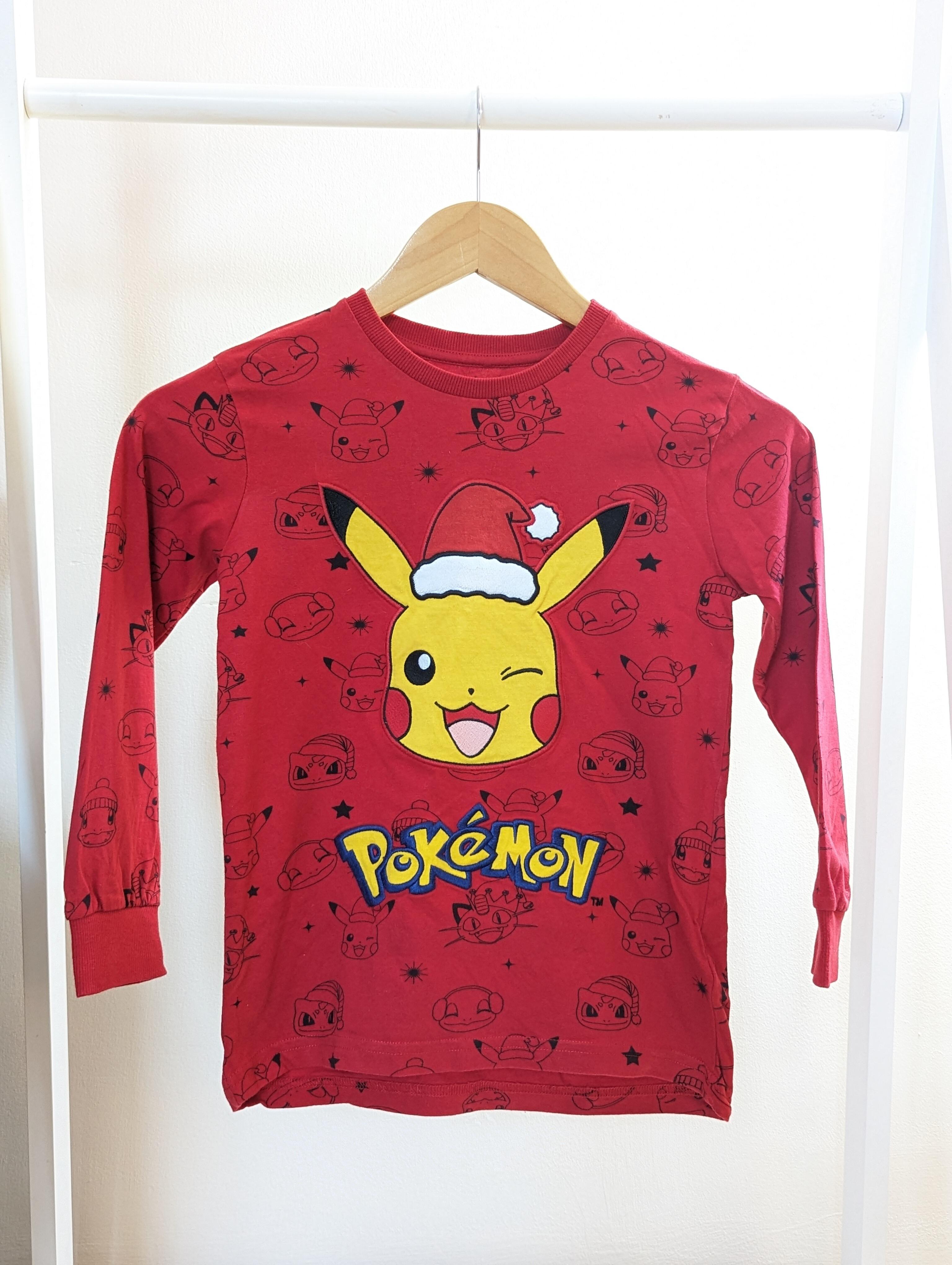 Pokemon christmas t shirt best sale