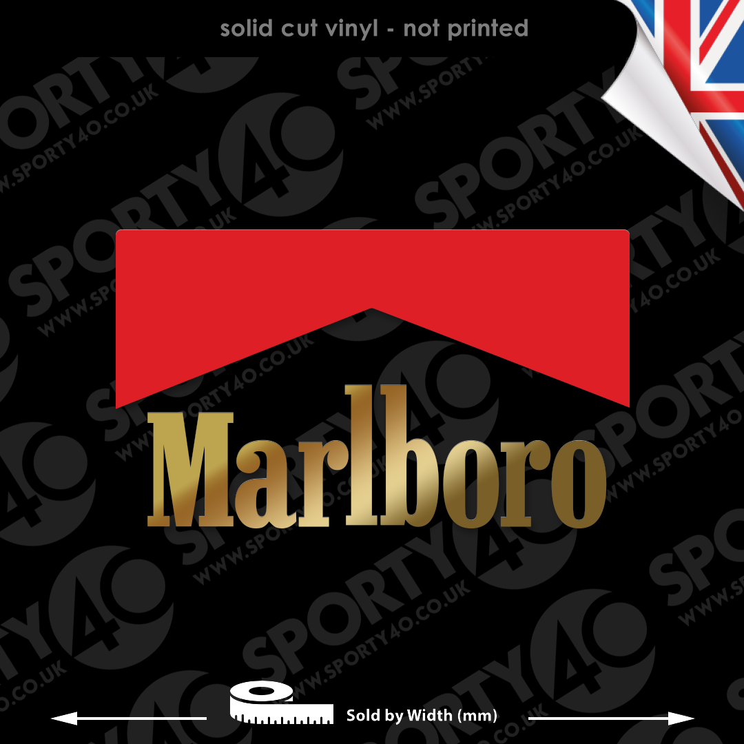 Autocollant Marlboro Vintage Années 80 – Salon 1987 Angers – Blason Logo Original