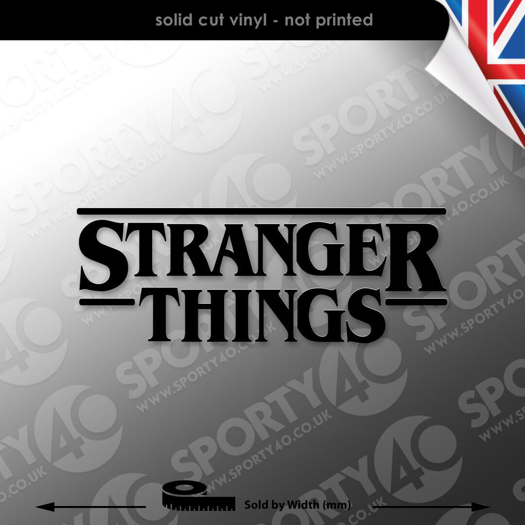 Stranger Things Vinyl Decal Sticker