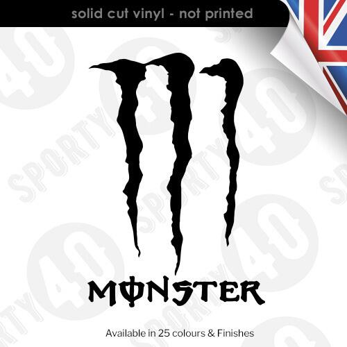 Monster Energy Claw Vinyl Decal Sticker