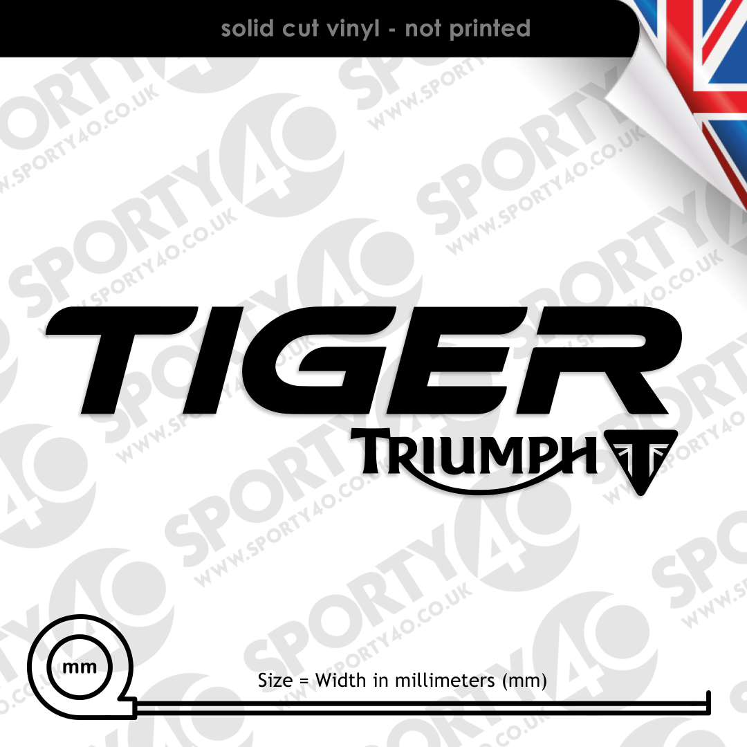 triumph tiger 800 decals