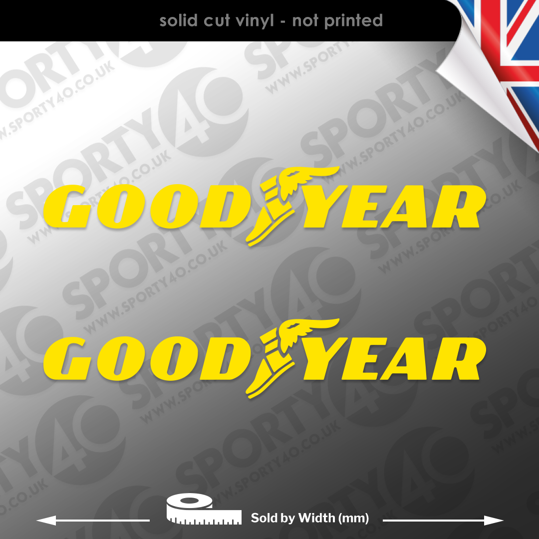 GoodYear Vinyl Decal Sticker