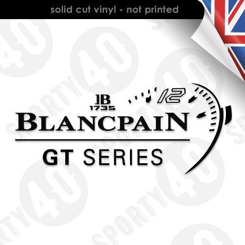 Blancpain GT Series Solid Vinyl Decals