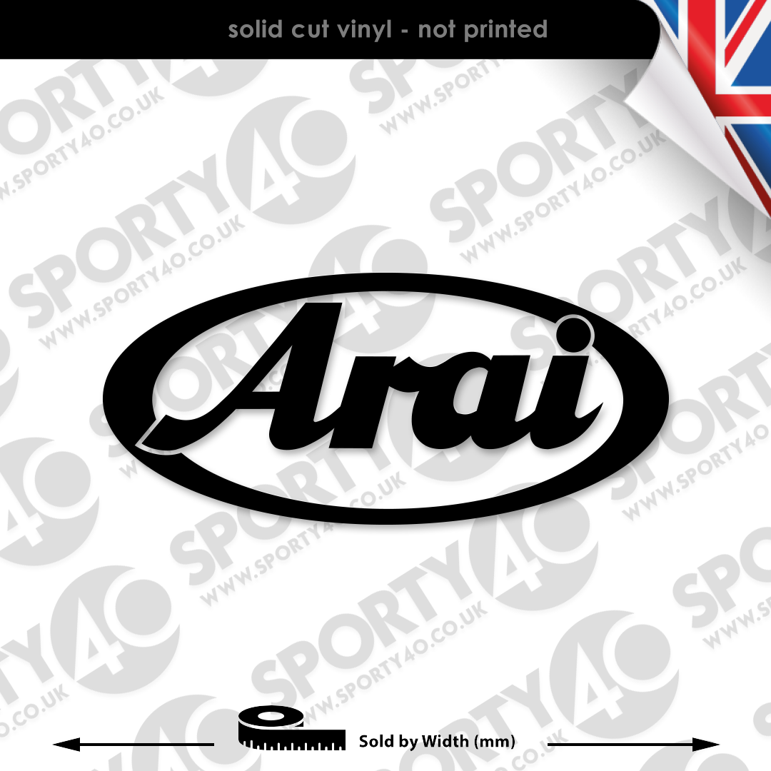 arai helmet logo png 3D Arai Duct ARAI Patch Logo
