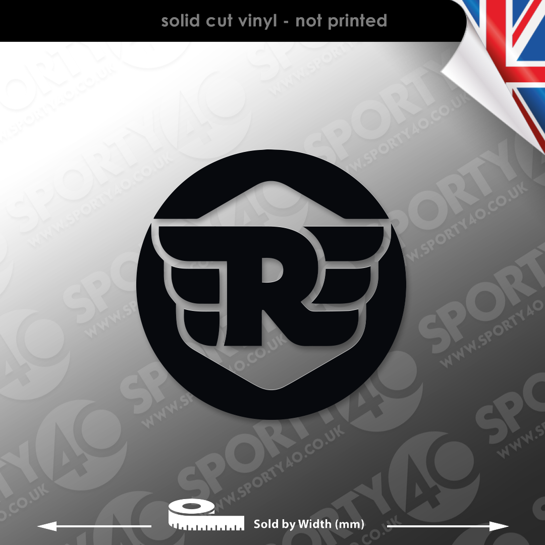 Royal Enfield 'R' Vinyl Decal Sticker