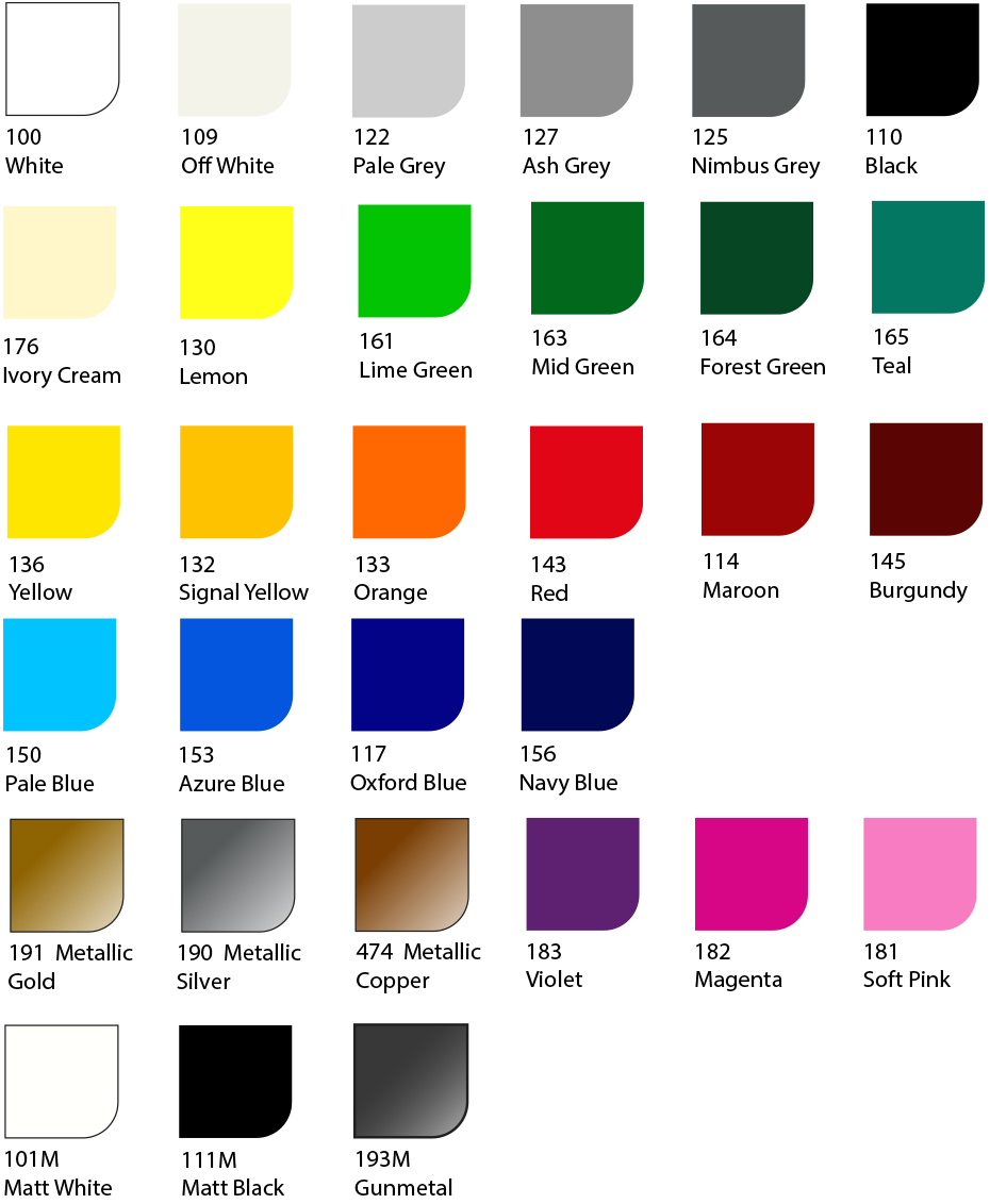 Colour Chart