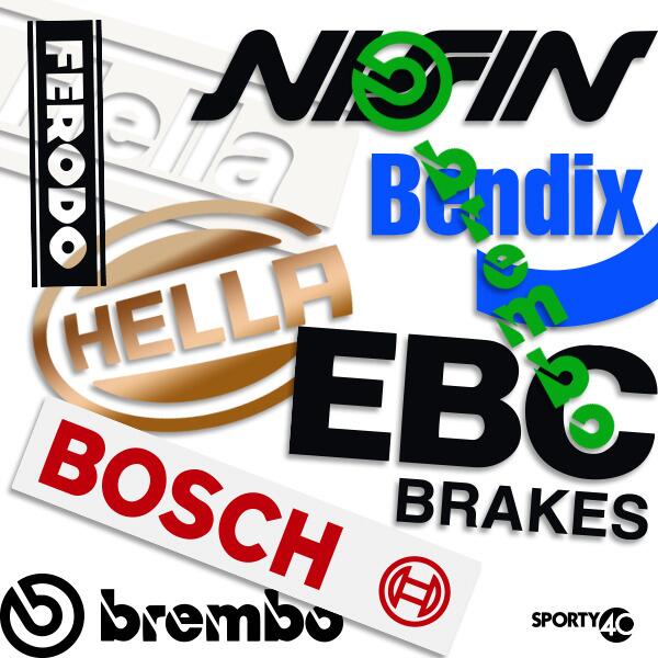 Brakes, Brake Accessory and Shock Absorber Decal Range