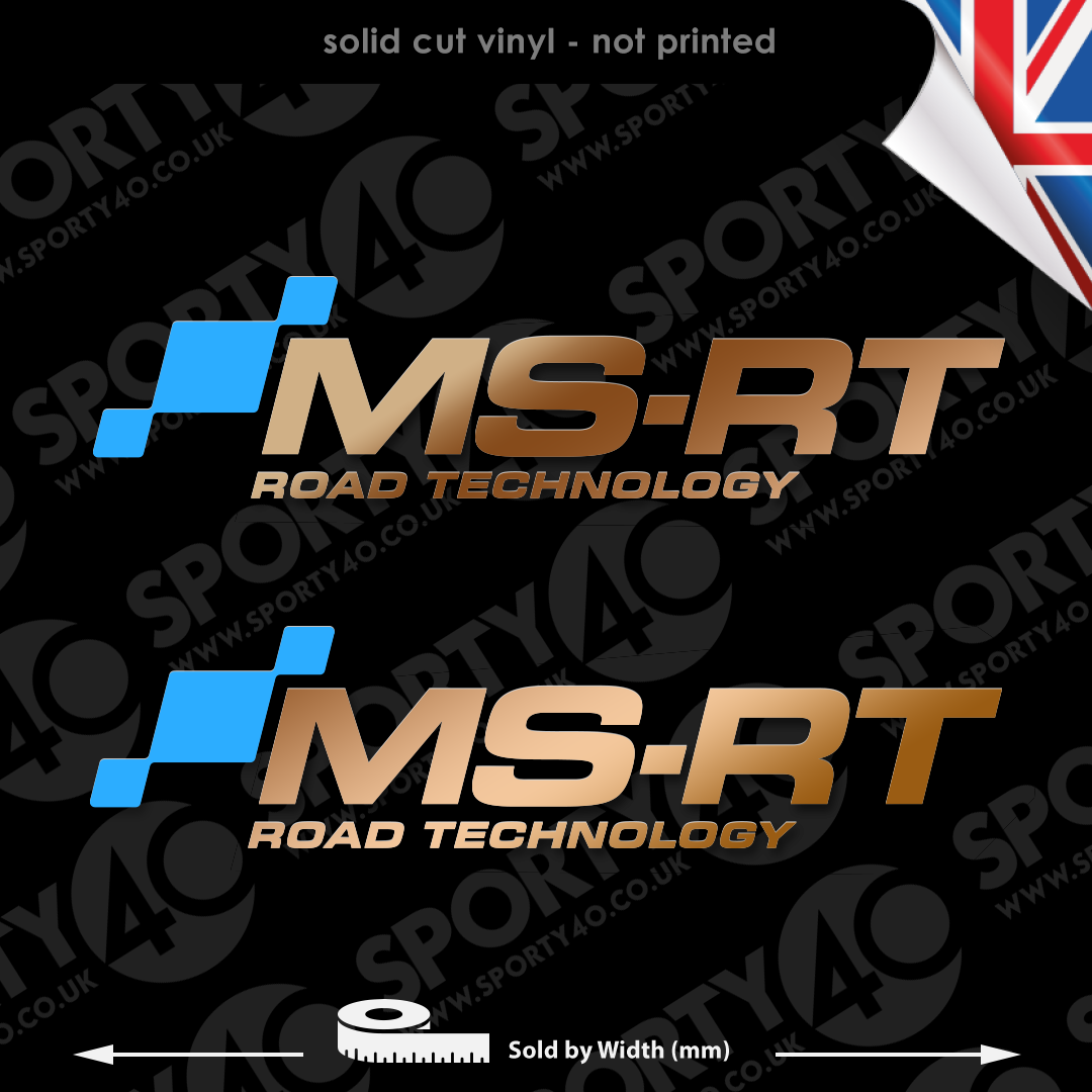 Ford MS-RT Road Technology Vinyl Decal Sticker
