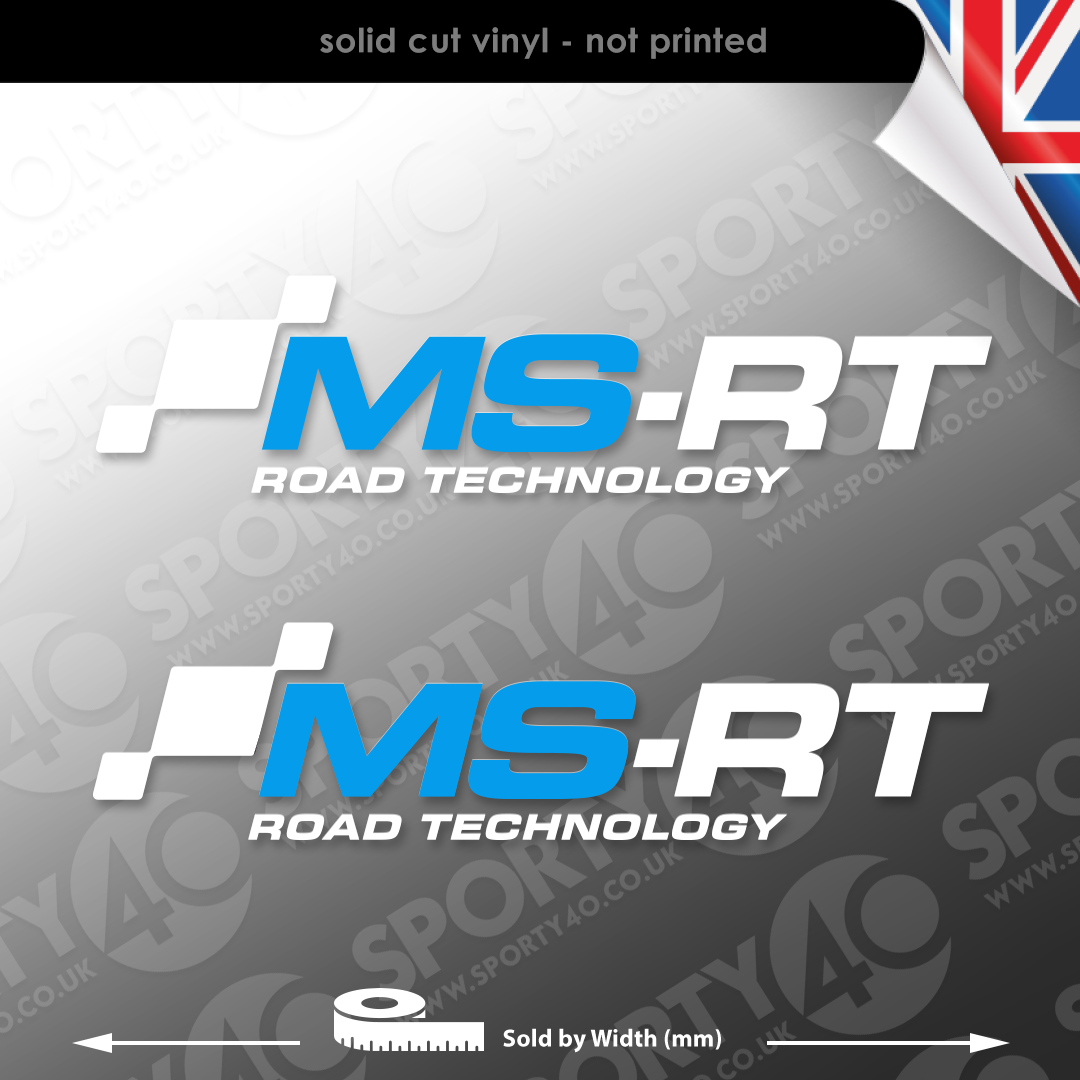 Rt Sticker Decal Ford MS-RT Road Technology Vinyl Decal Sticker
