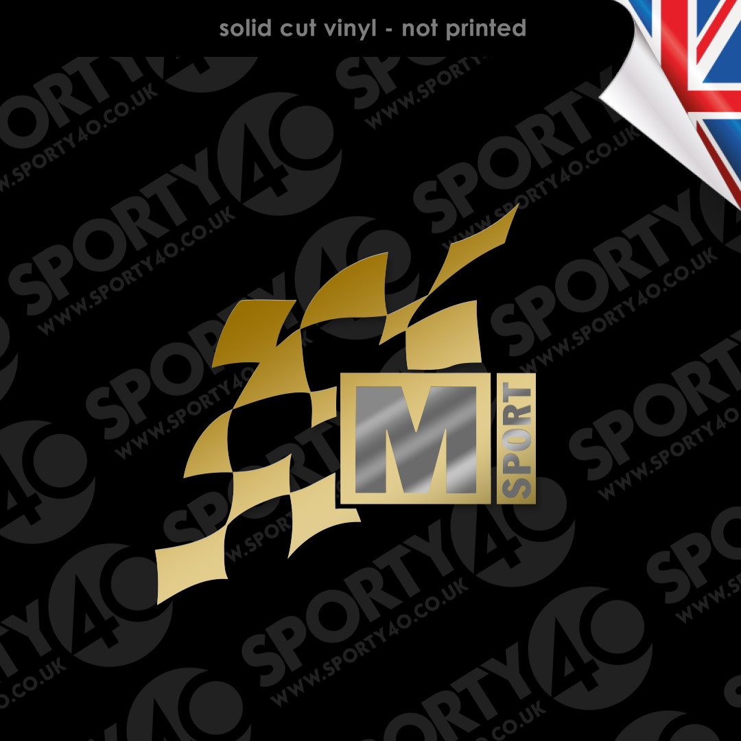 M Comp Sticker M-Sport Vinyl Decal Sticker