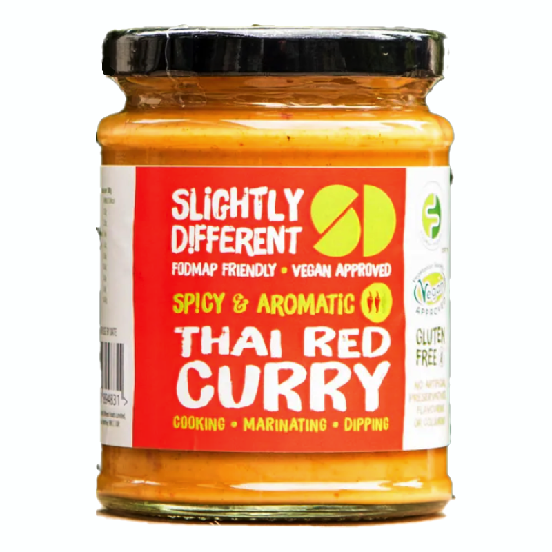 A jar or Slightly Different's Thai Red Curry Sauce