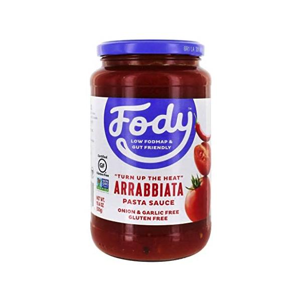 A jar of Fody arrabbiata sauce