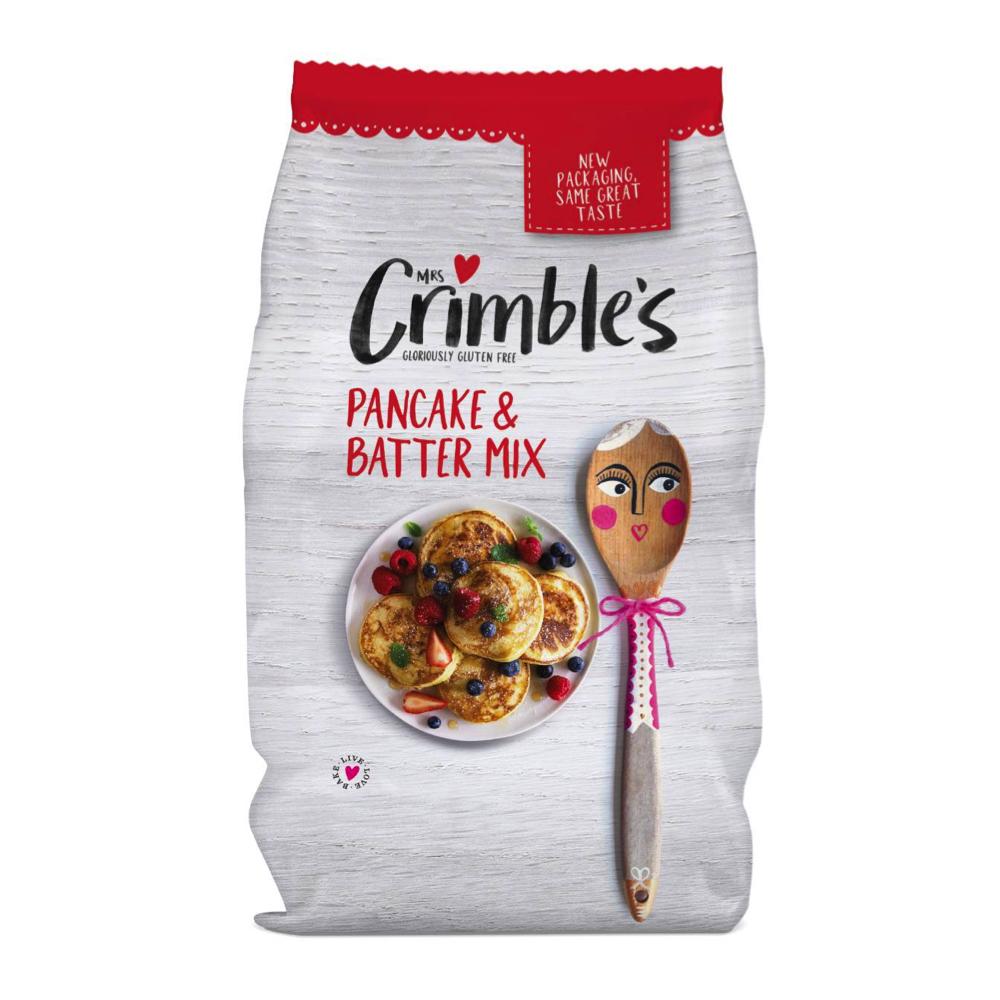 A bag of Mrs Crimbles Pancake & Batter Mix