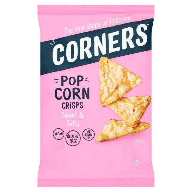 A packet of Corners Sweet & Salty Popcorn Crisps