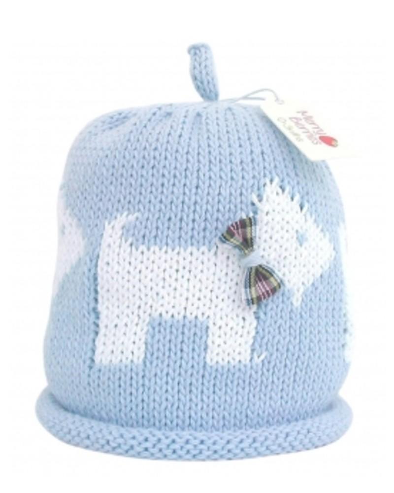 Merry Berries- Sky Rainbow Knitted Baby Hat- 0-24 Months- Cotton-2
