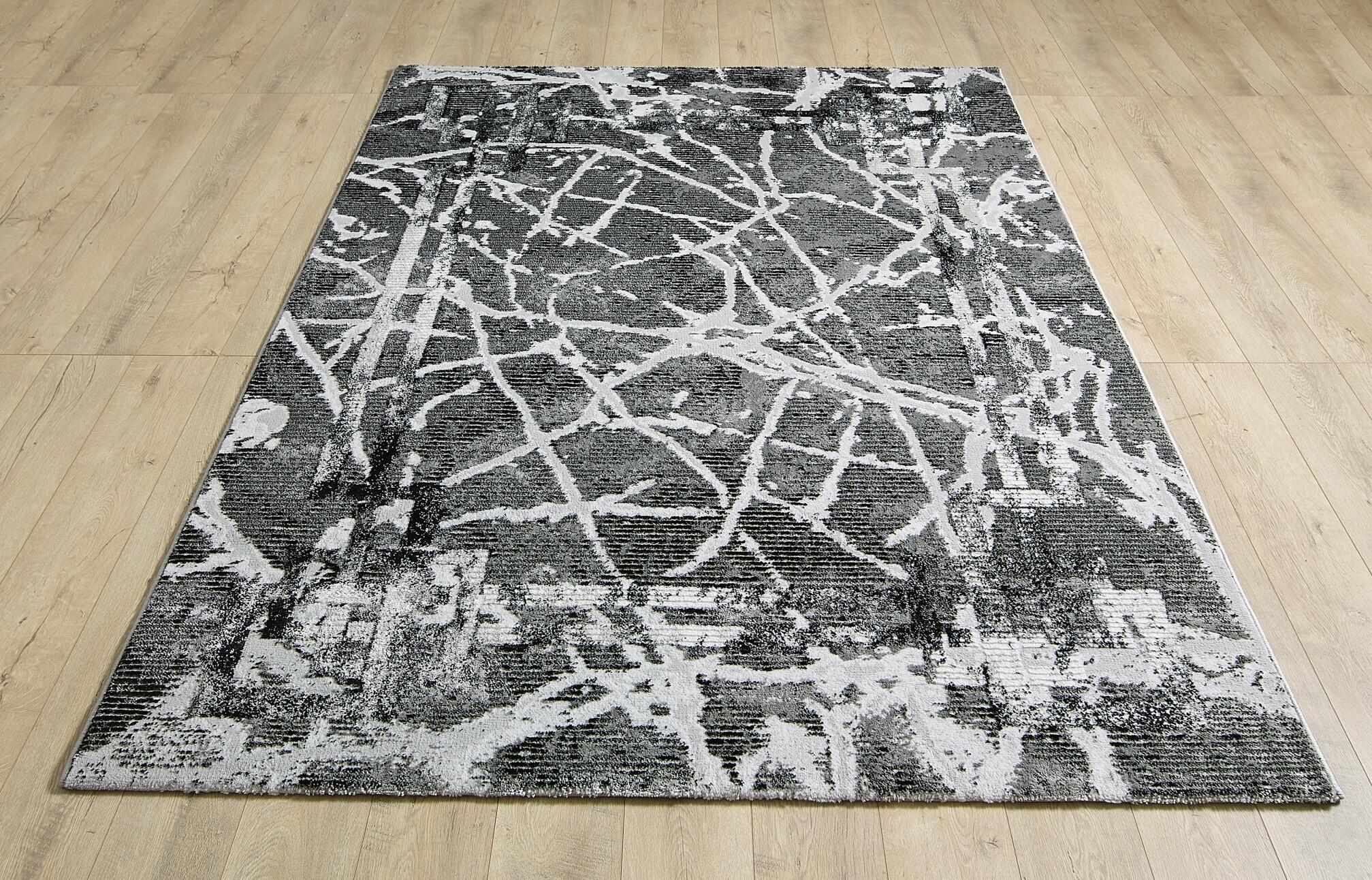 Alisa Rug - Dark Grey Black