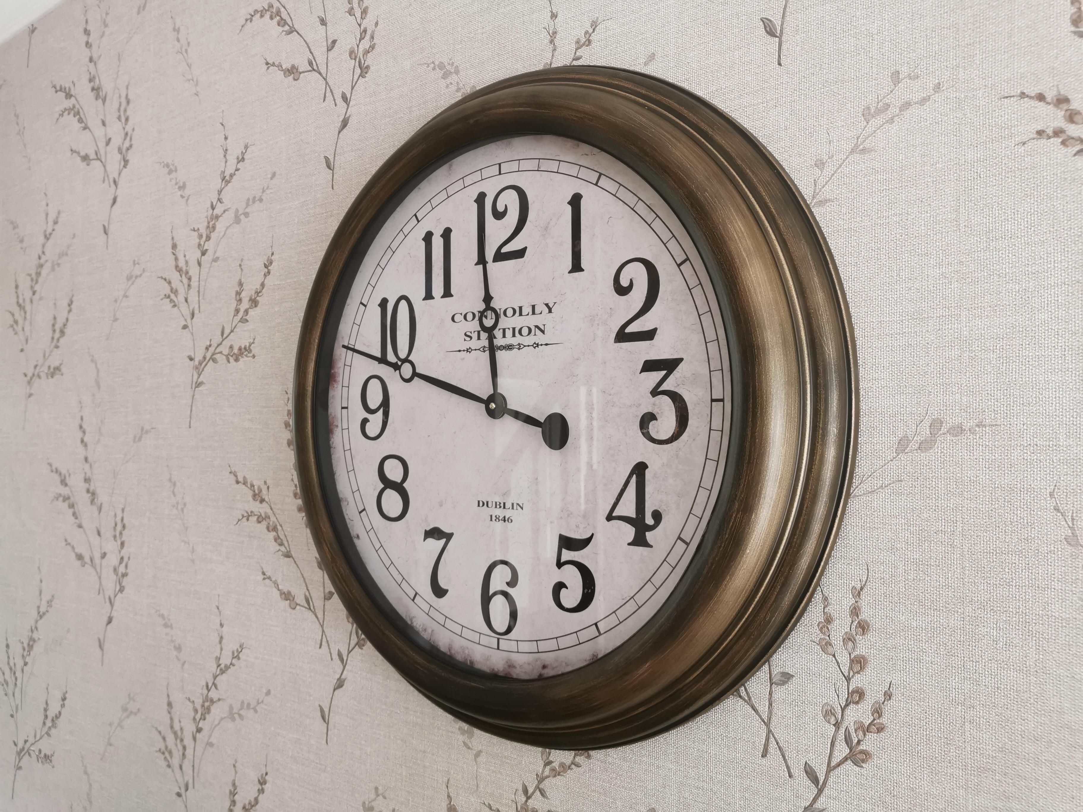 Clock Connolly Connolly Station Wall Clock 63cm – Vintage Large Clock