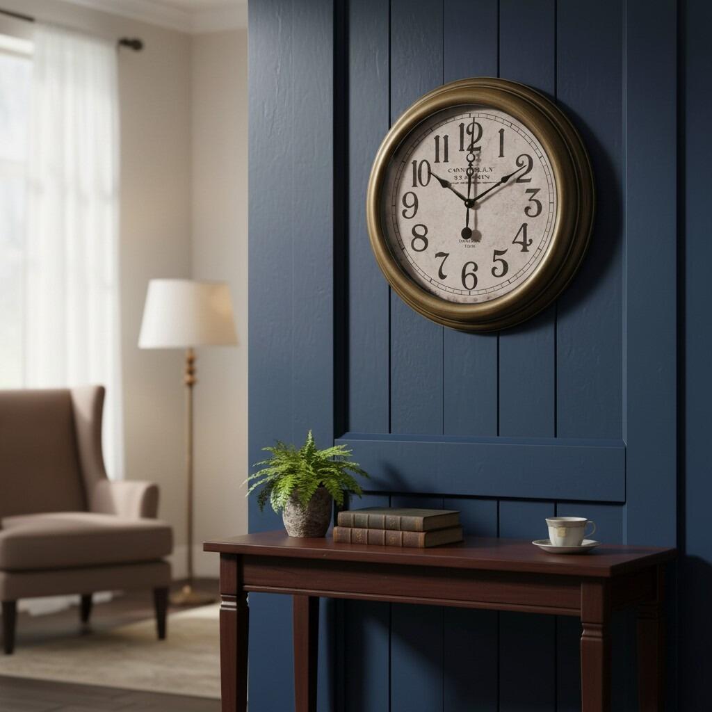 Clock Connolly Connolly Station Wall Clock 63cm – Vintage Large Clock