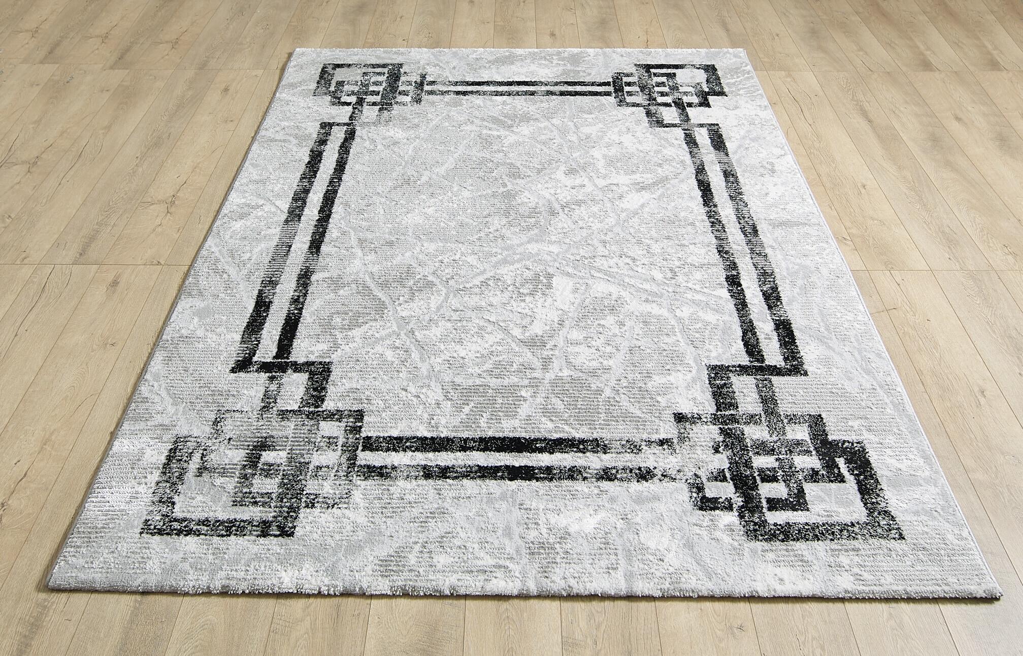 Alisa Rug - Grey Black