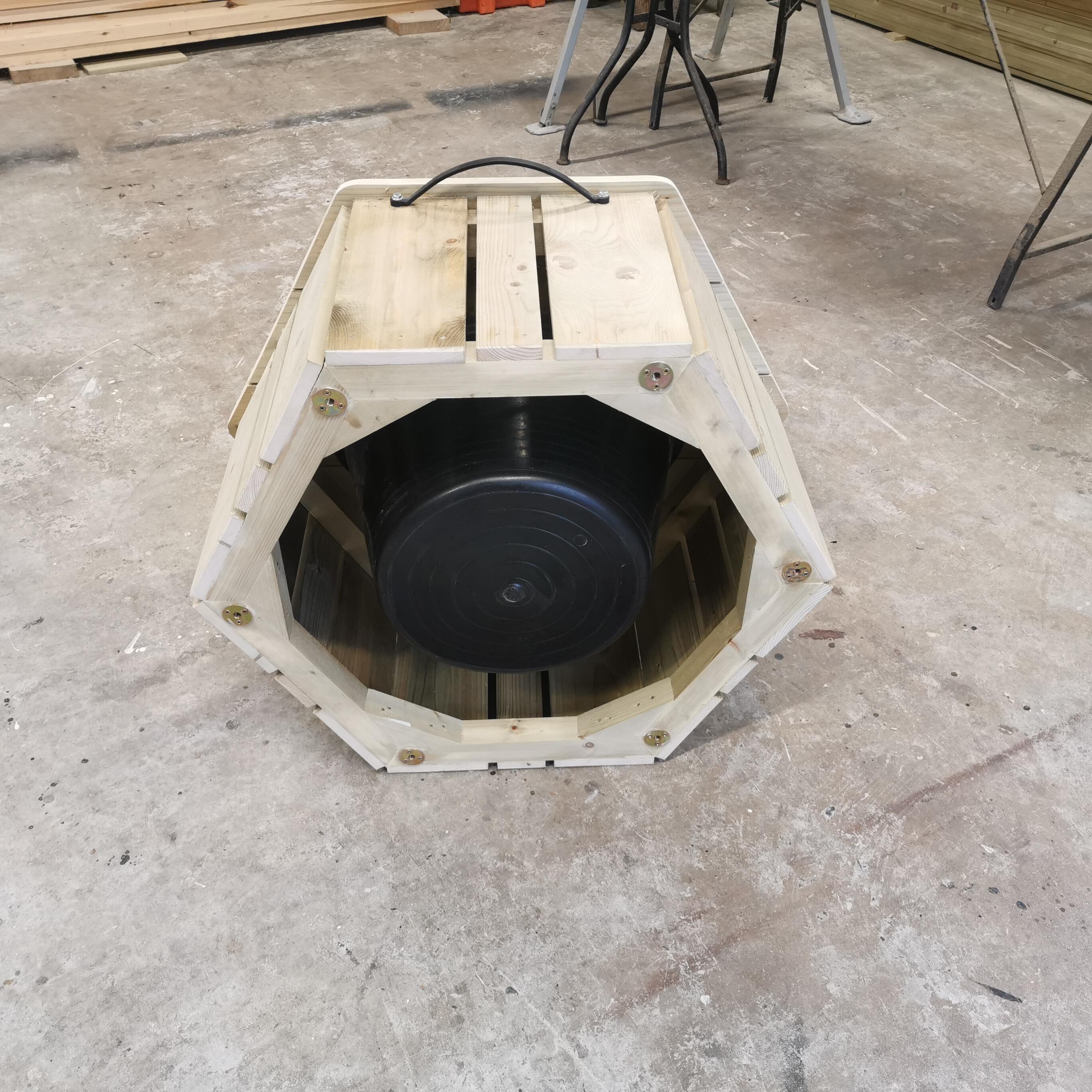 Rotary Clothes Line Base Fully Mobile with Ballast