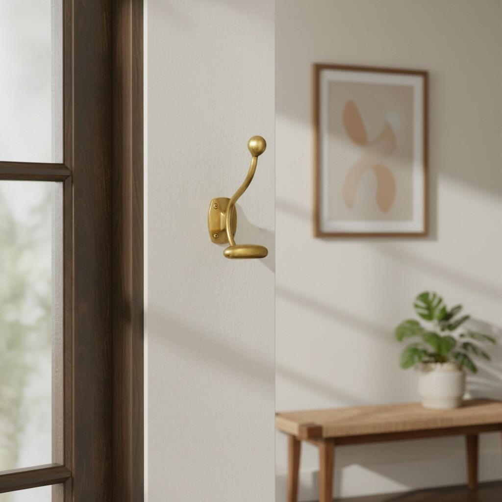 Gold Coat Hook – Wall Mounted Wall Hook