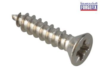 ForgeFix Self-Tapping Screw Pozi Compatible CSK A2 SS 1/2in x 4 ForgePack 60