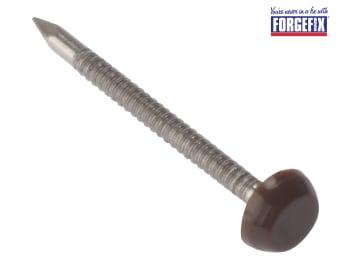 ForgeFix Polytop Pin Brown Stainless Steel 30mm Box 250