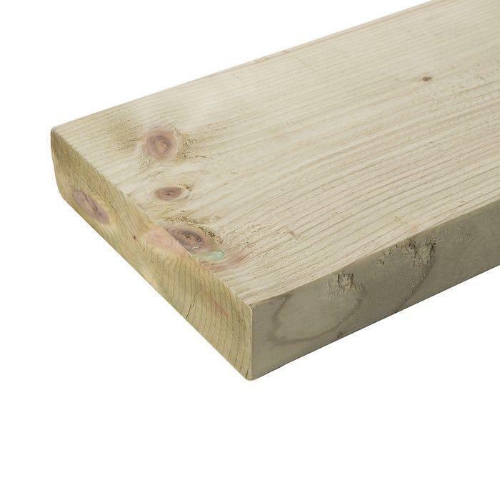 47mm x 200mm (8 x 2)  - Sawn Kiln Dried & Regularised C24 Graded Timber