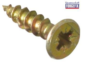 ForgeFix Multi-Purpose Pozi Compatible Screw CSK ST ZYP 3.0 x 13mm Forge Pack 60