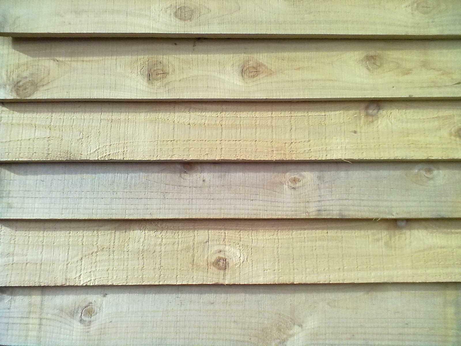 125mm Sawn and Pressure Treated (Tanalised) Feather Edge Boards