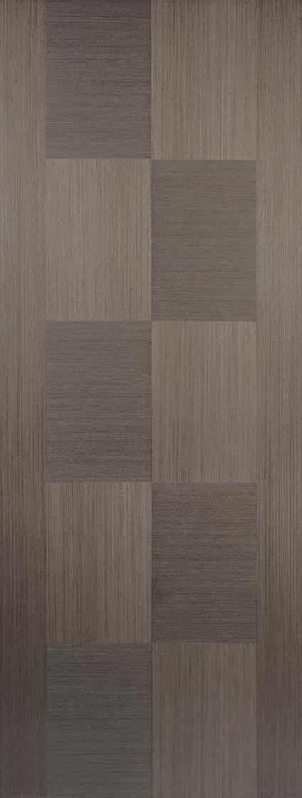 Brown Modern Door with Metal Inserts | Planum 0020 Chocolate Ash | Sample  of Color | - Amazon.com