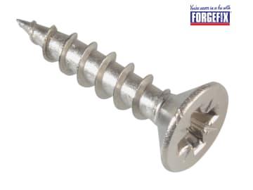 ForgeFix Multi-Purpose Pozi Compatible Screw CSK ST S/Steel 3.5 x 16mm Forge Pack 50
