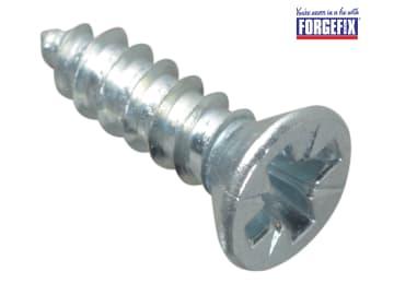 ForgeFix Self-Tapping Screw Pozi Compatible CSK ZP 1/2in x 6 ForgePack 40