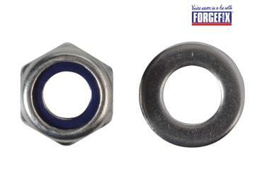 ForgeFix Nyloc Nuts & Washers A2 Stainless Steel