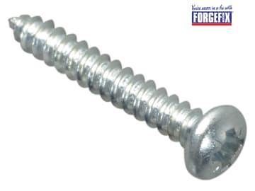 ForgeFix Self-Tapping Screw Pozi Compatible Pan Head ZP 3/4in x 4 ForgePack 50