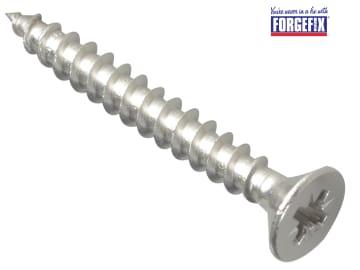 ForgeFix Multi-Purpose Pozi Compatible Screw CSK ST S/Steel 5.0 x 40mm Forge Pack 15