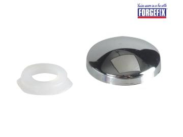 ForgeFix Domed Cover Cap Chrome No. 6-8 Forge Pack 20