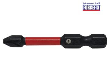 ForgeFix ForgeFast Pozidriv Compatible Impact Bit PZ1 x 50mm (Card 2)