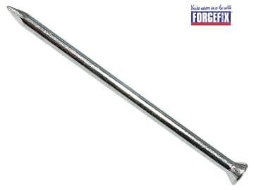 ForgeFix Don Quichotte Heavy Gauge Masonry Nail, Zinc Galv. 3.5 x 65mm (Box 100)