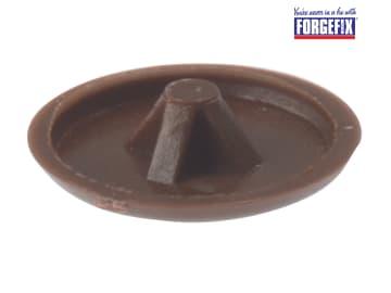 ForgeFix Pozi Compatible Cover Cap Cream No.6-8 Bag 100