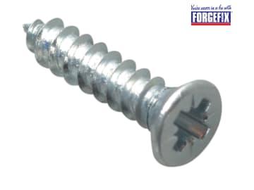 ForgeFix Self-Tapping Screw Pozi Compatible CSK ZP 1/2in x 4 ForgePack 60