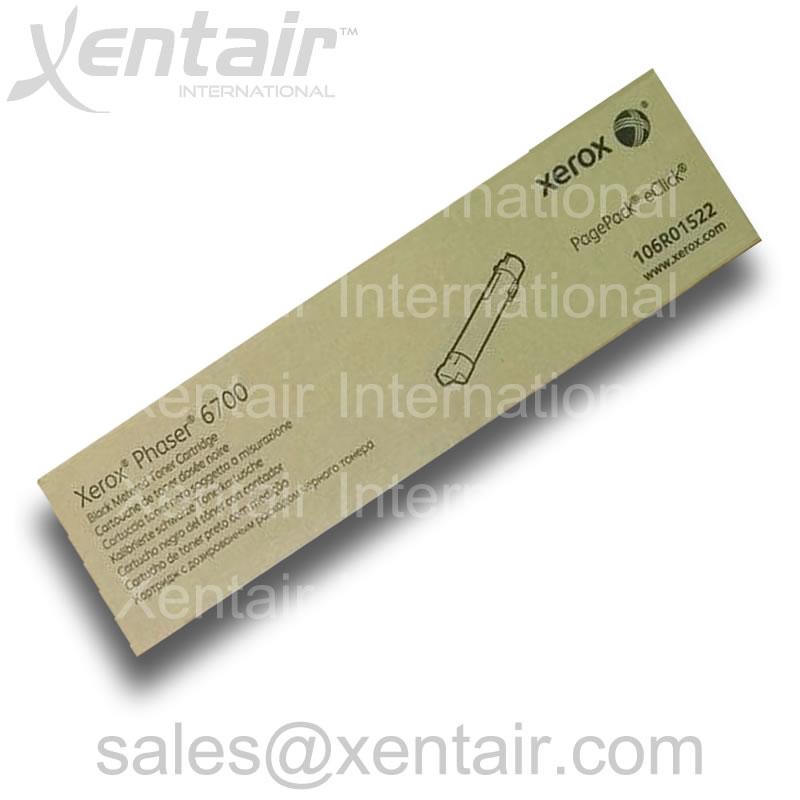 Xerox® Phaser™ 6700 Black Metered Toner Cartridge 106R01522 106R1522