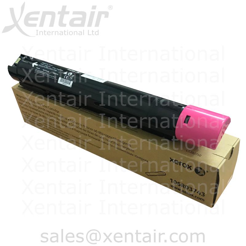 Xerox® VersaLink® C7020 C7025 C7030 High Capacity Magenta Toner Cartridge 106R03743 106R3743