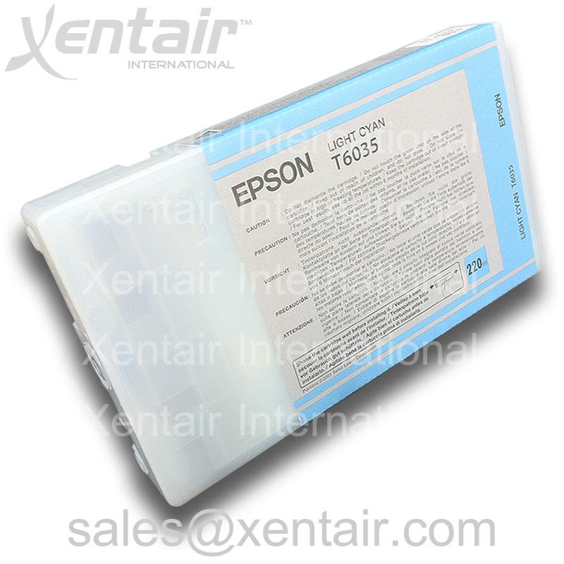 Xerox® 7800 7880 9800 9880 by Epson® T6035 Light Cyan Ink C13T603500